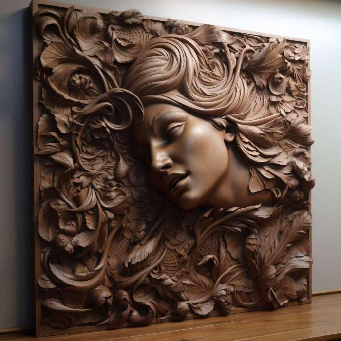 نموذج ثلاثي الأبعاد لآلة CNC 3D Art 